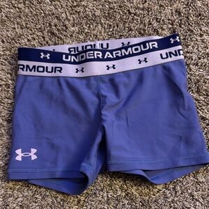 Under Armour Blue Performance Shorts